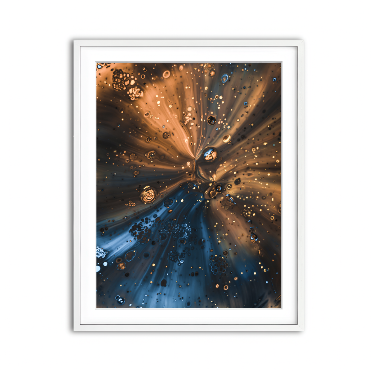 Framed Print 3x4 White