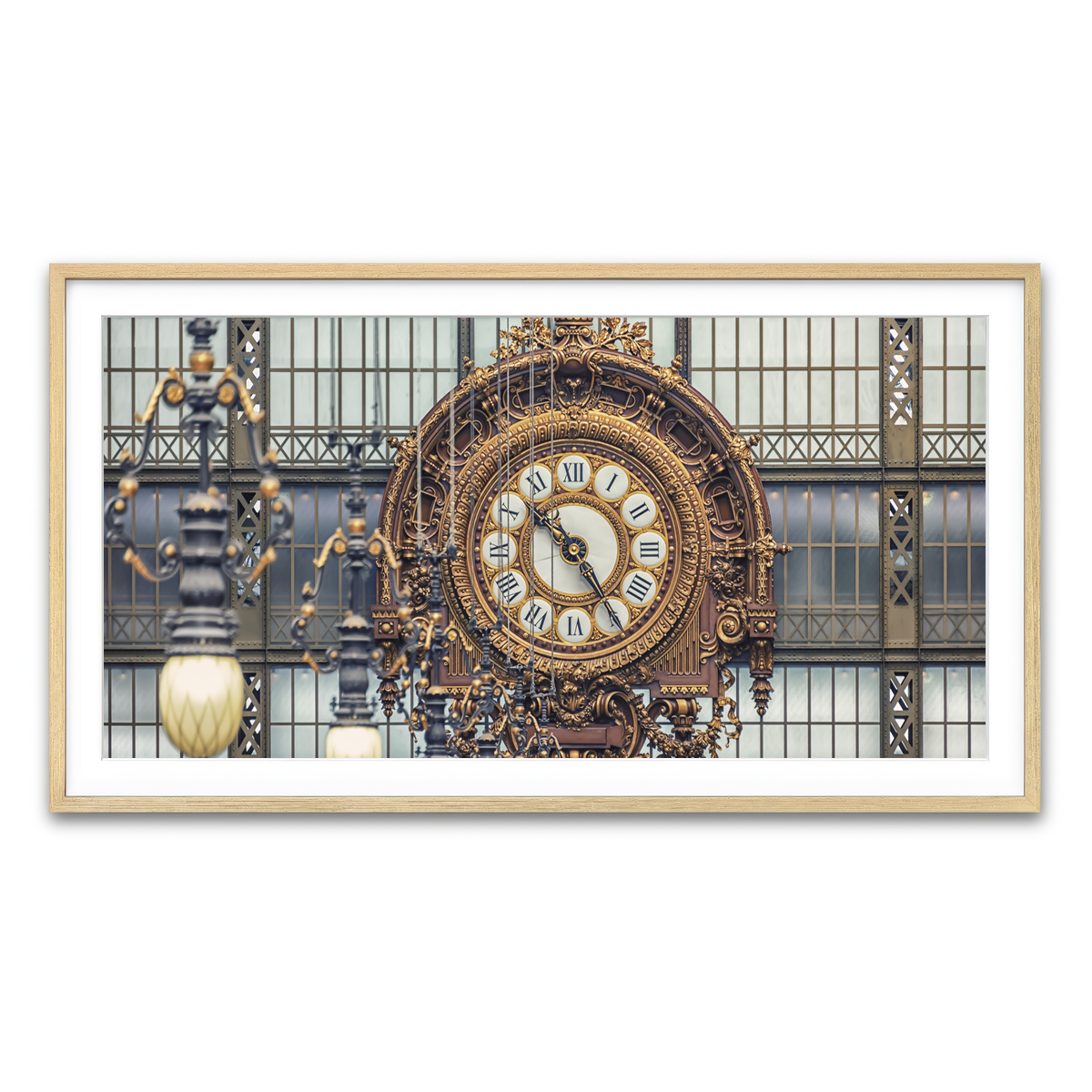 Framed Print 2x1 Natural