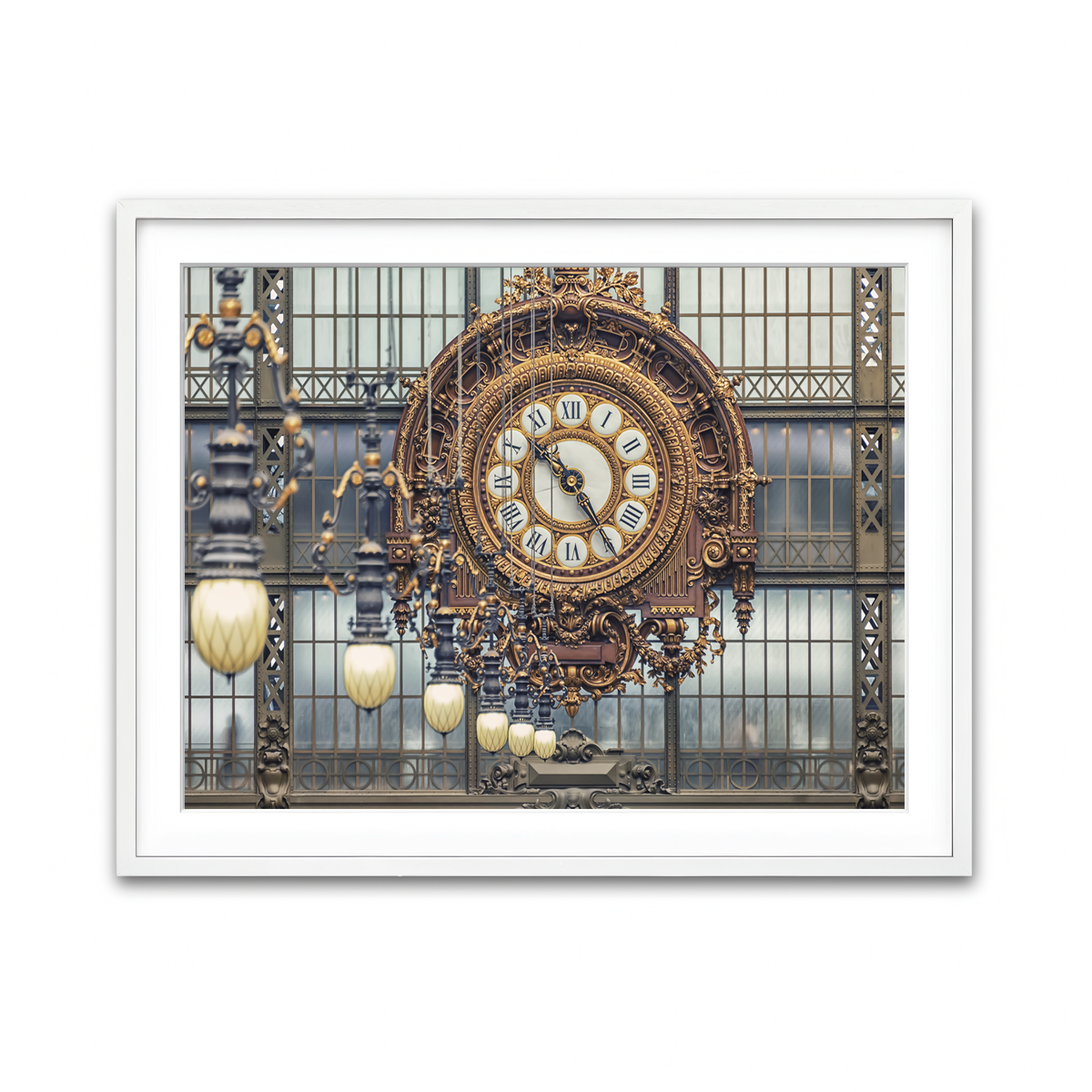 Framed Print 4x3 White