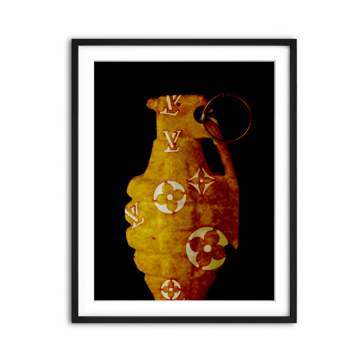 Framed Print 3x4 Black