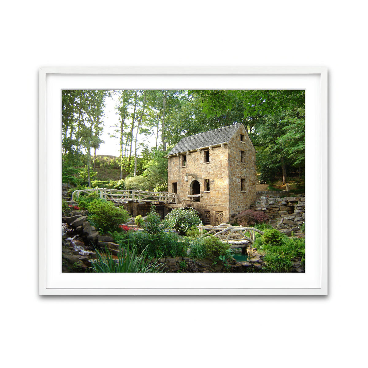 Framed Print 4x3 White