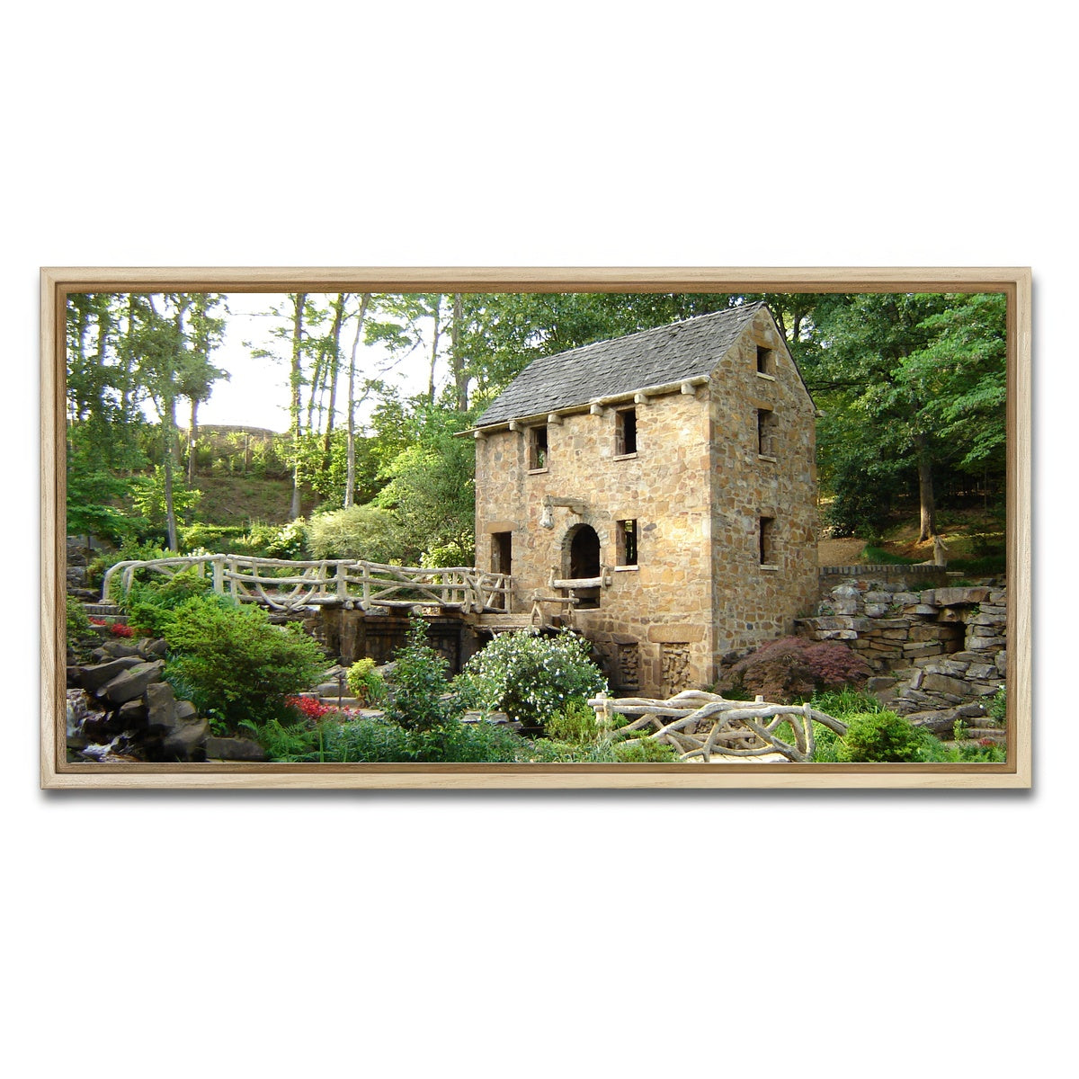 AUTO-MOCKUP WHITE | Old Mill Canvas | 1 Piece | Natural Framed Canvas | group=2x1
