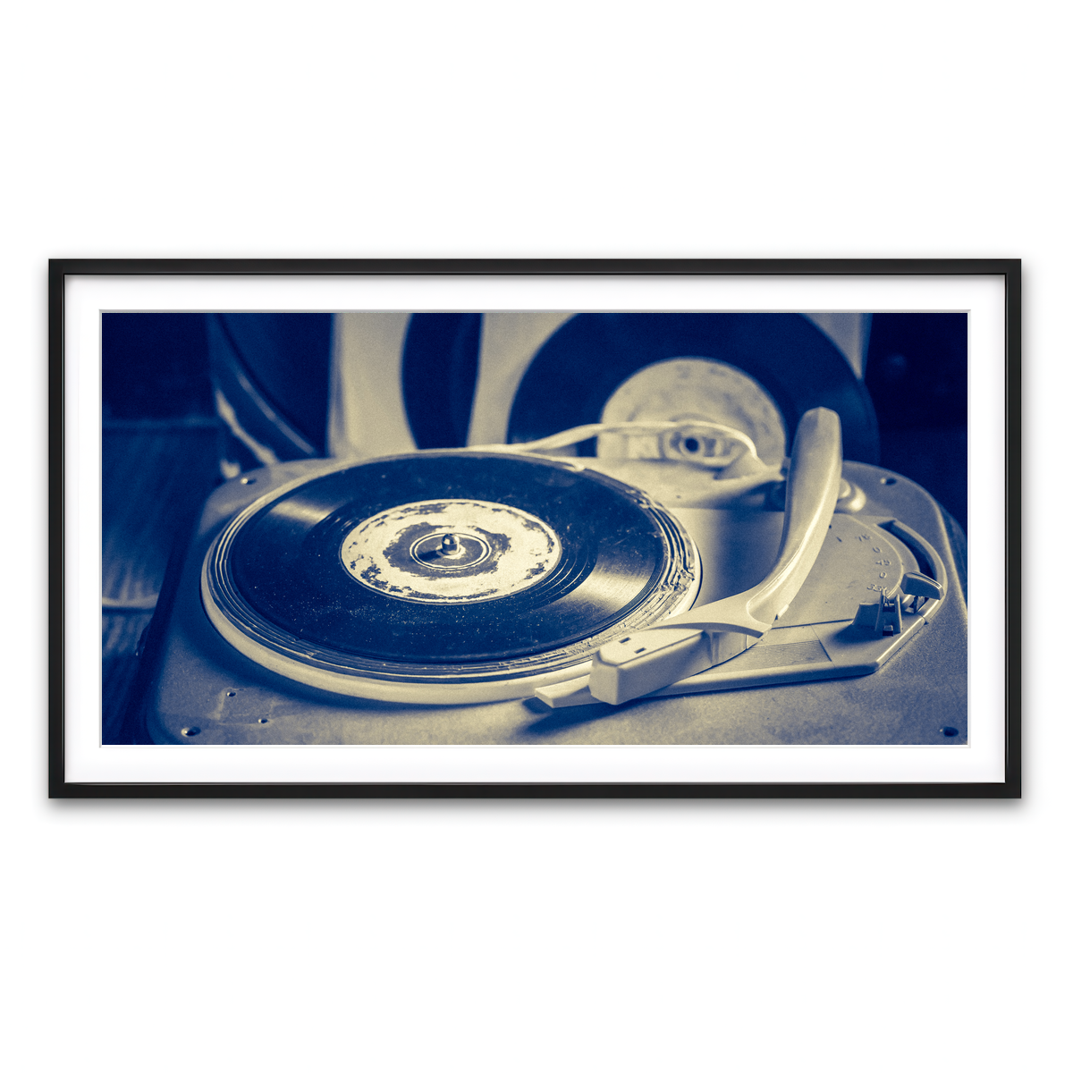 Framed Print 2x1 Black