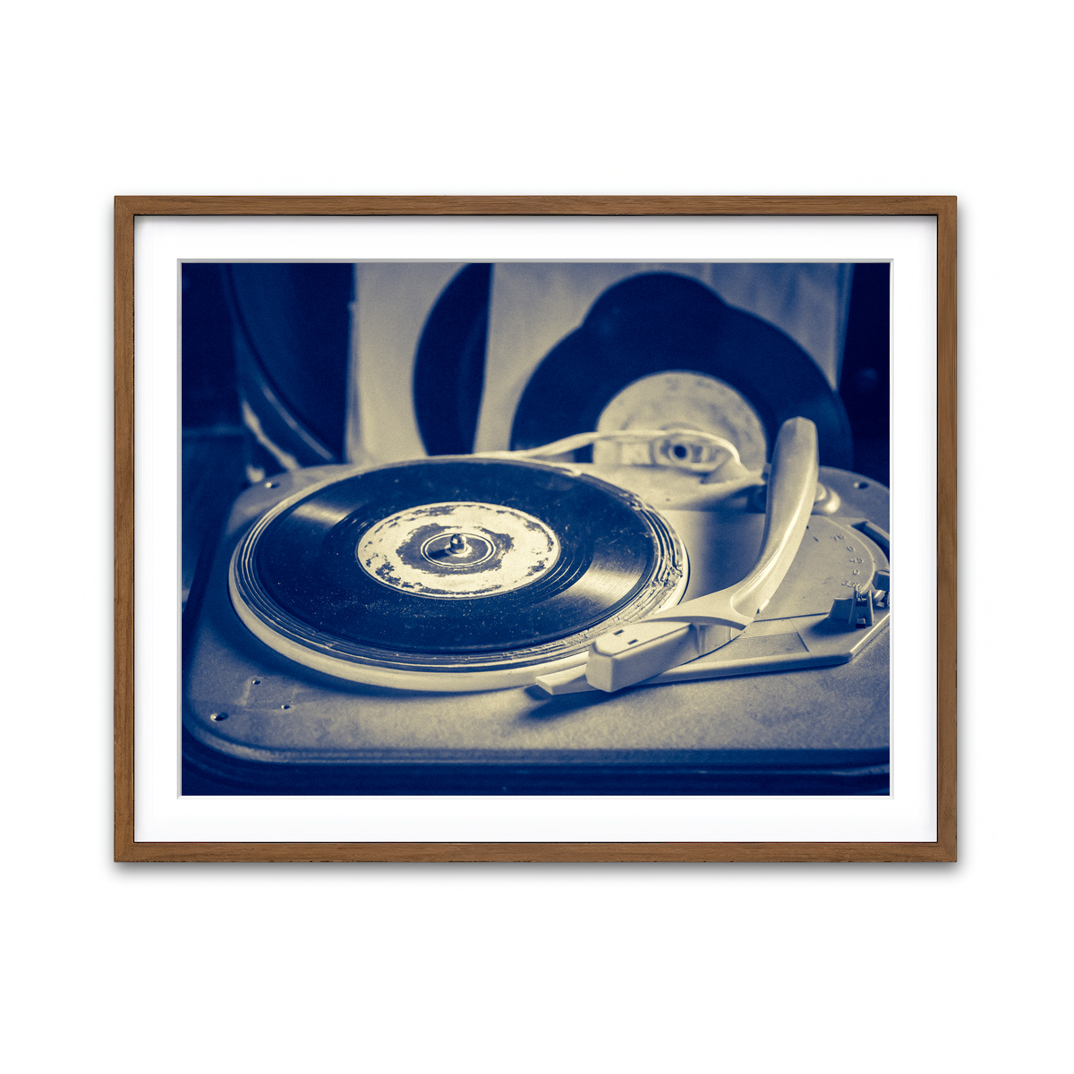 Framed Print 4x3 Walnut