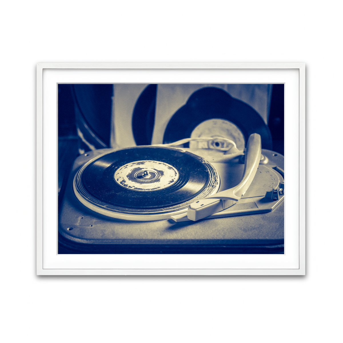 Framed Print 4x3 White