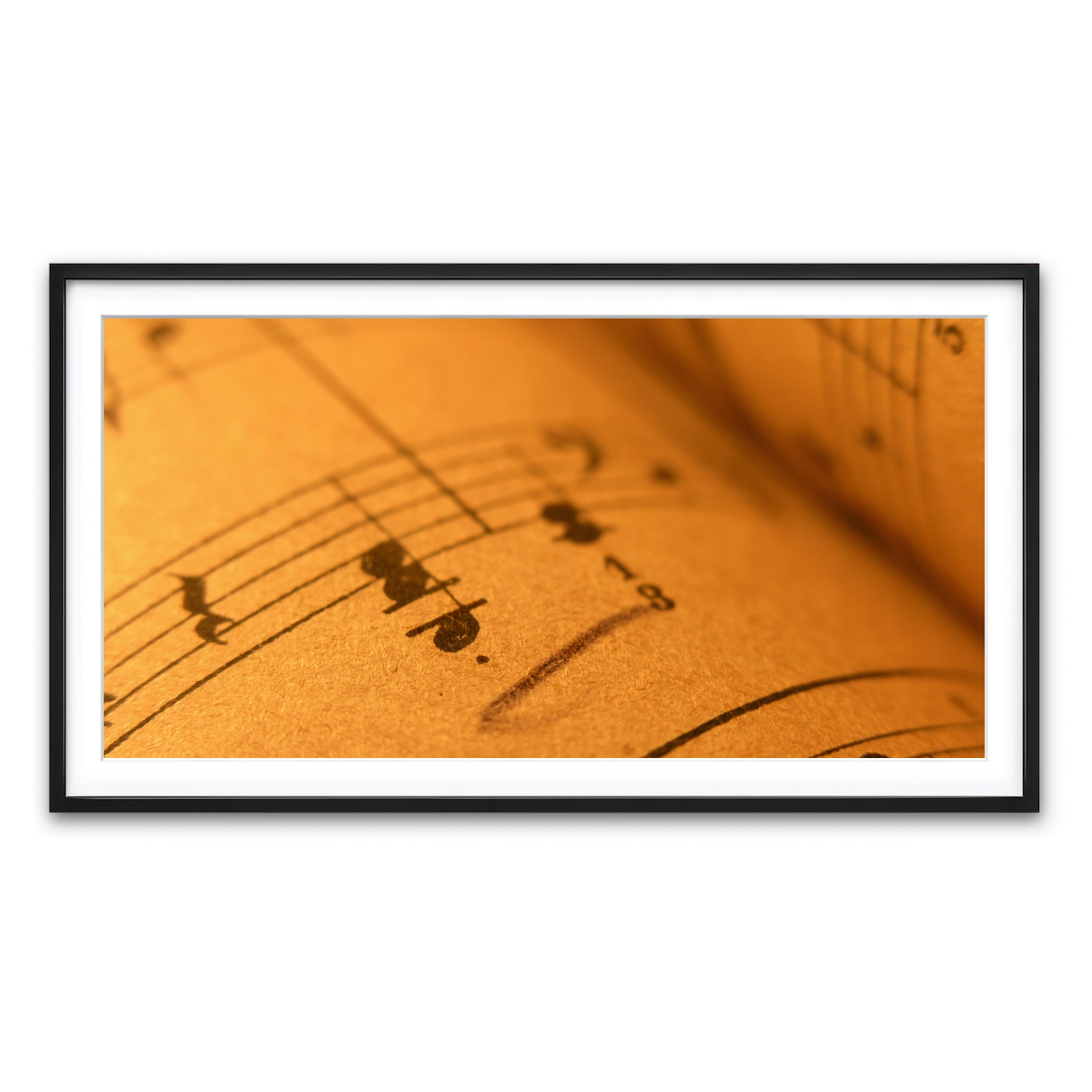 Framed Print 2x1 Black