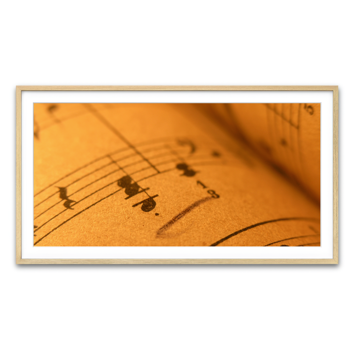 Framed Print 2x1 Natural