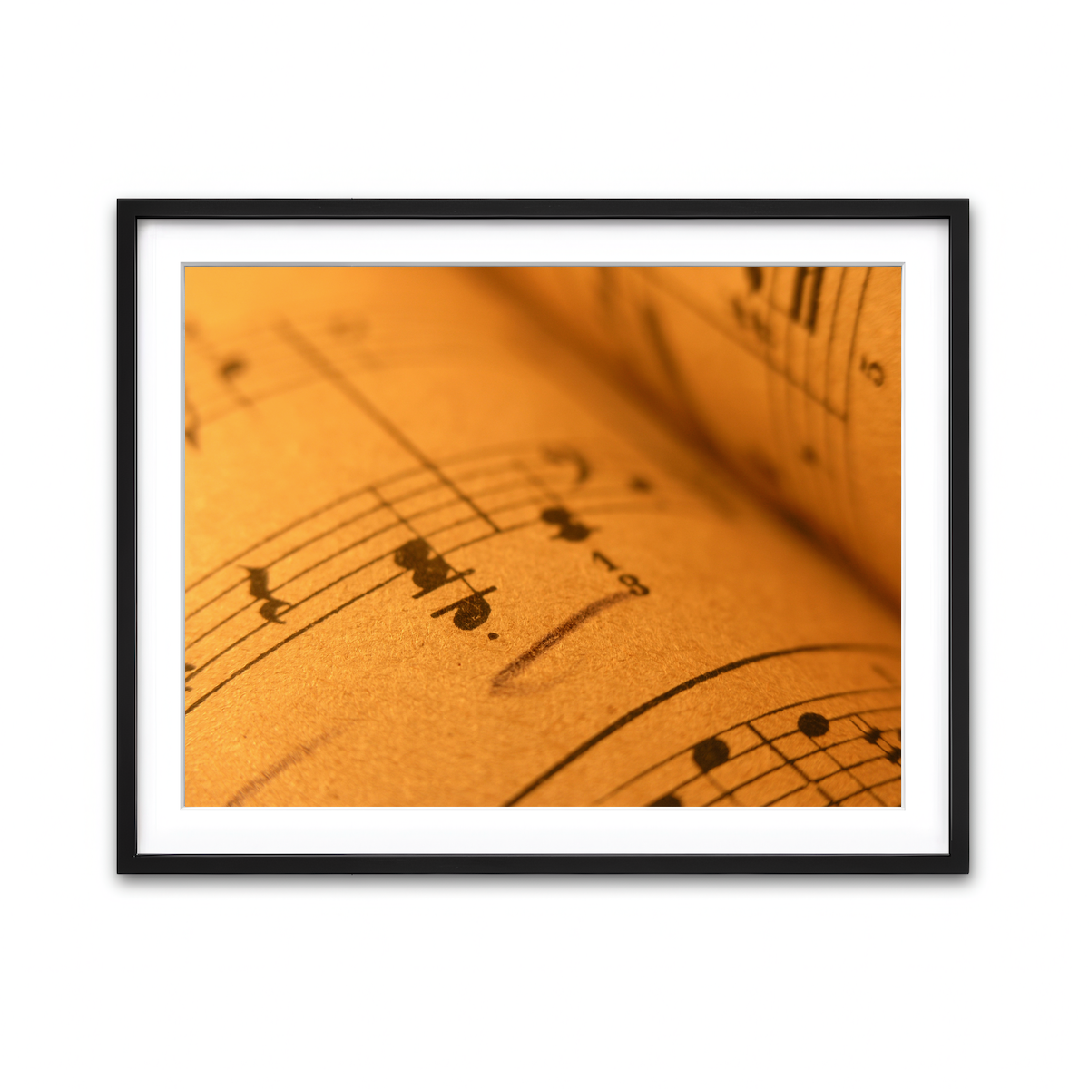 Framed Print 4x3 Black