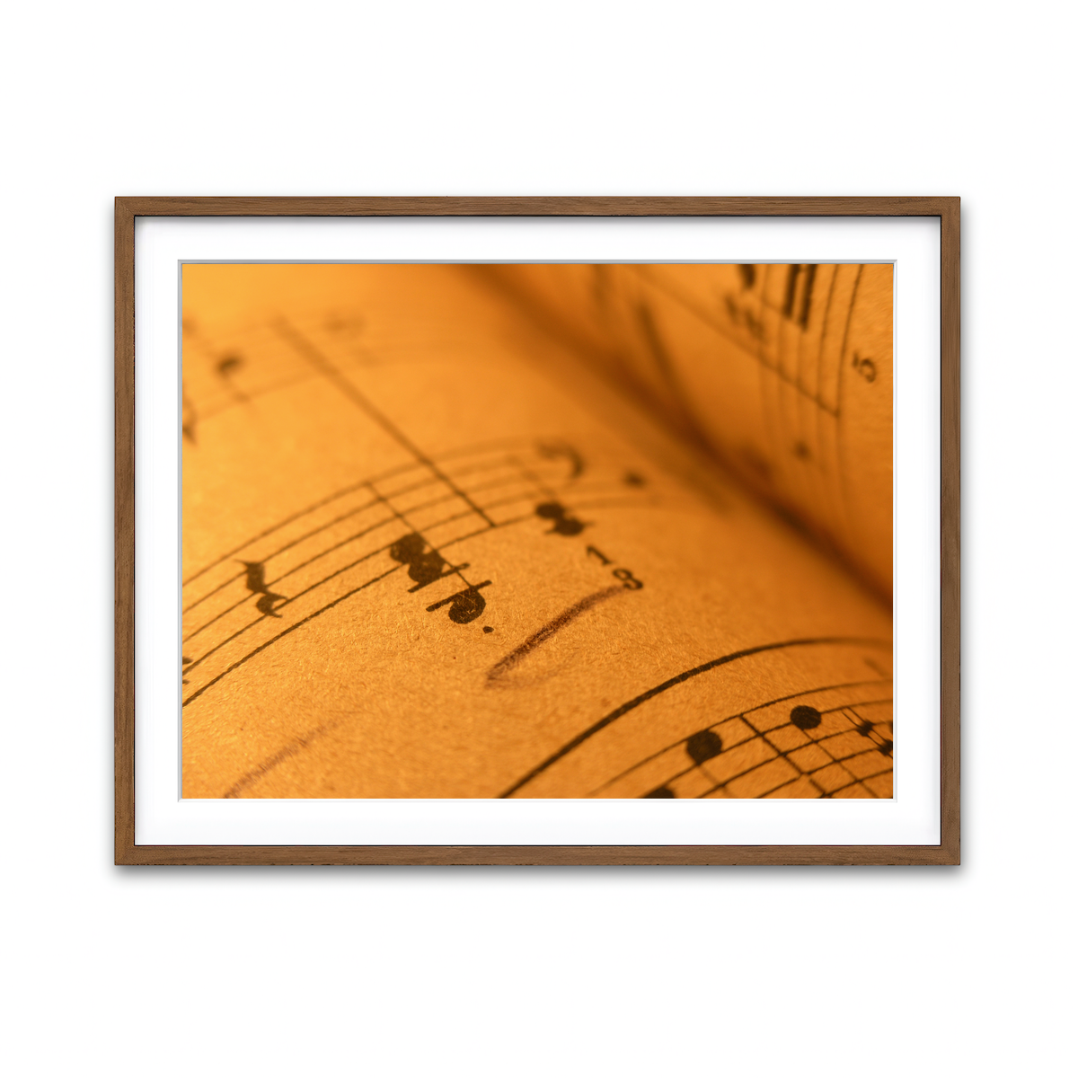 Framed Print 4x3 Walnut