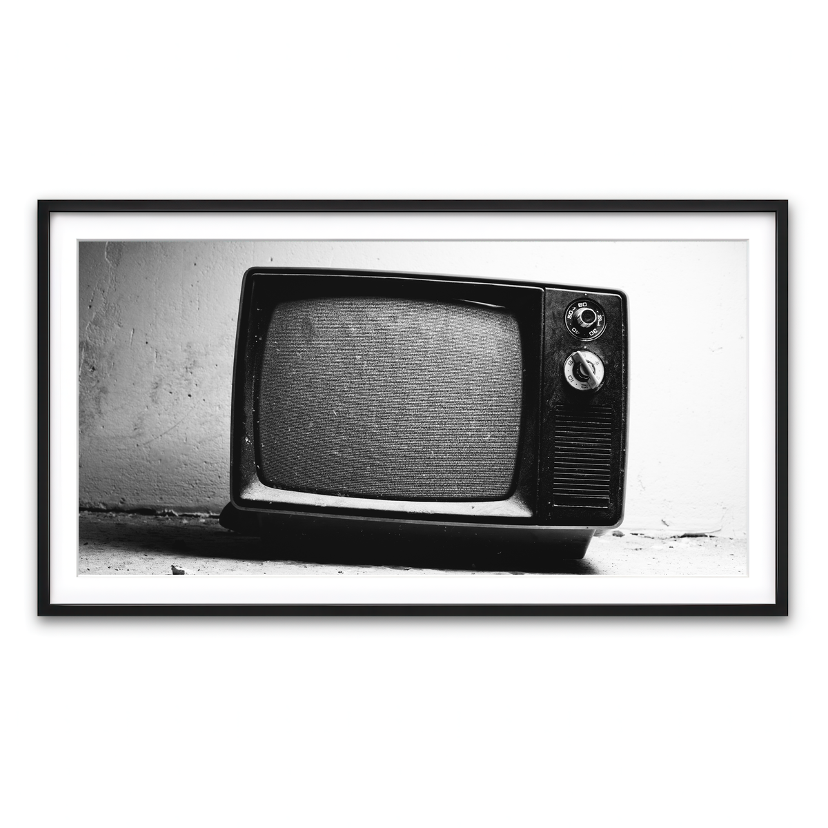 Framed Print 2x1 Black