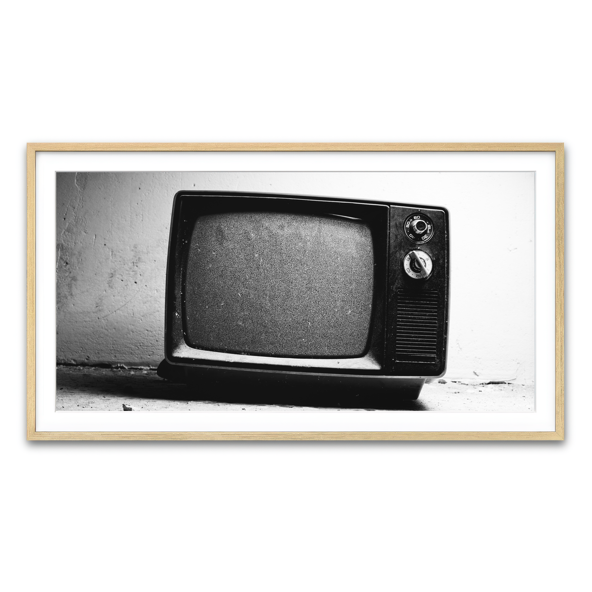 Framed Print 2x1 Natural