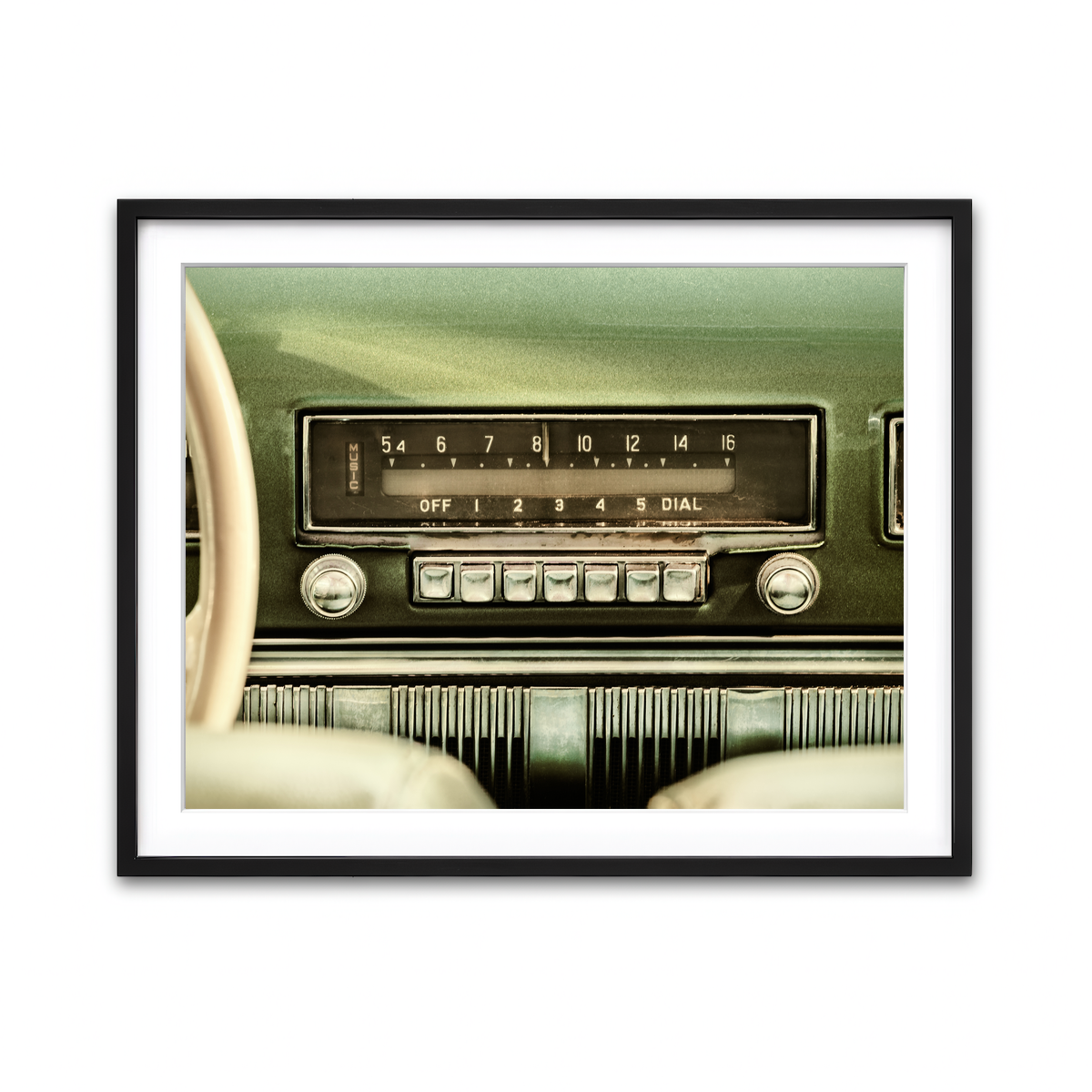 Framed Print 4x3 Black