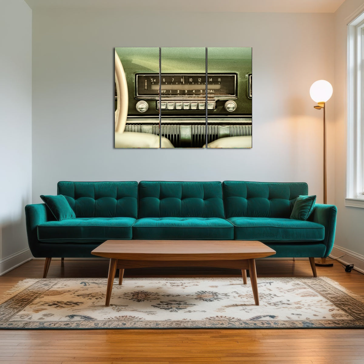 AUTO-MOCKUP ROOM | Old car radio