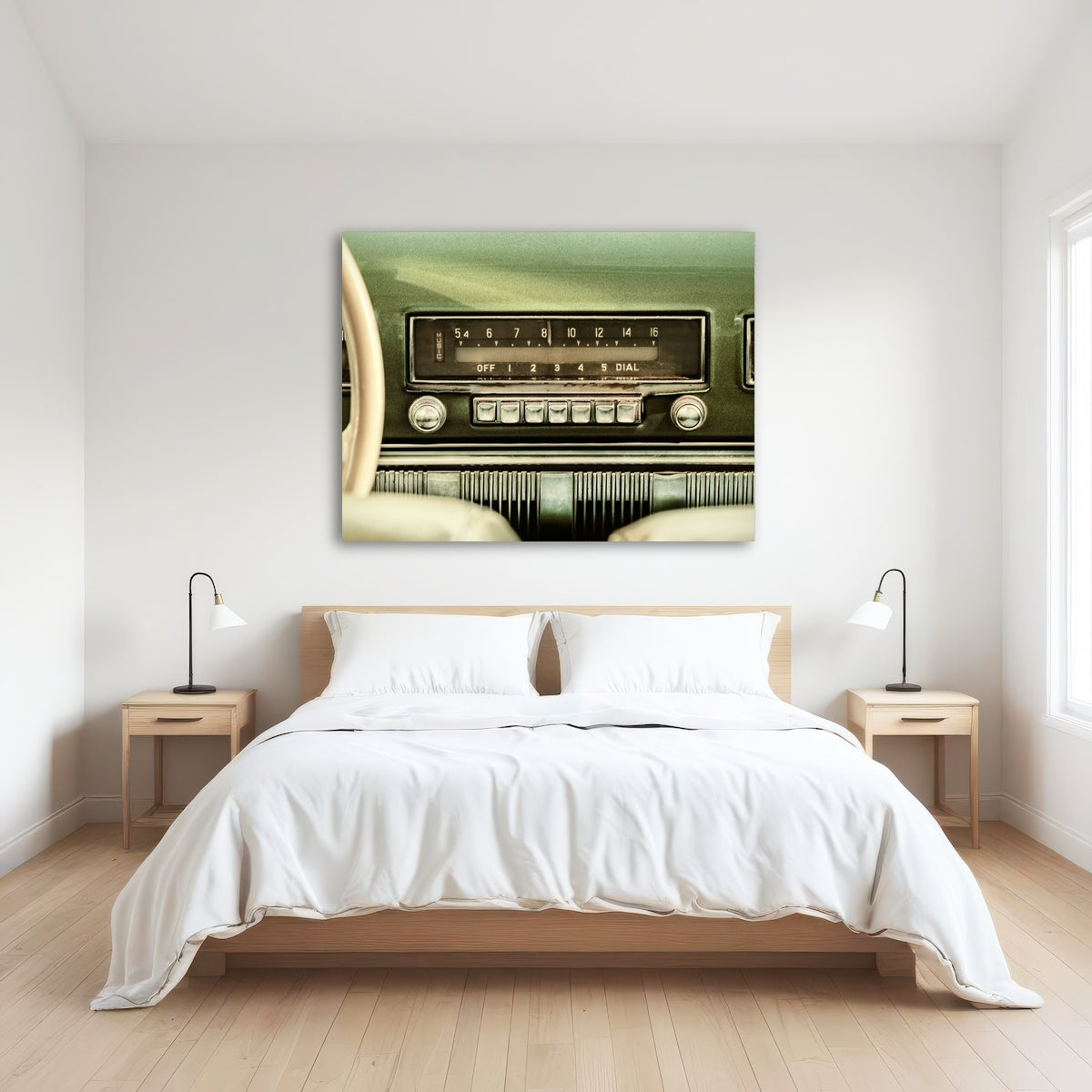 AUTO-MOCKUP ROOM | Old car radio