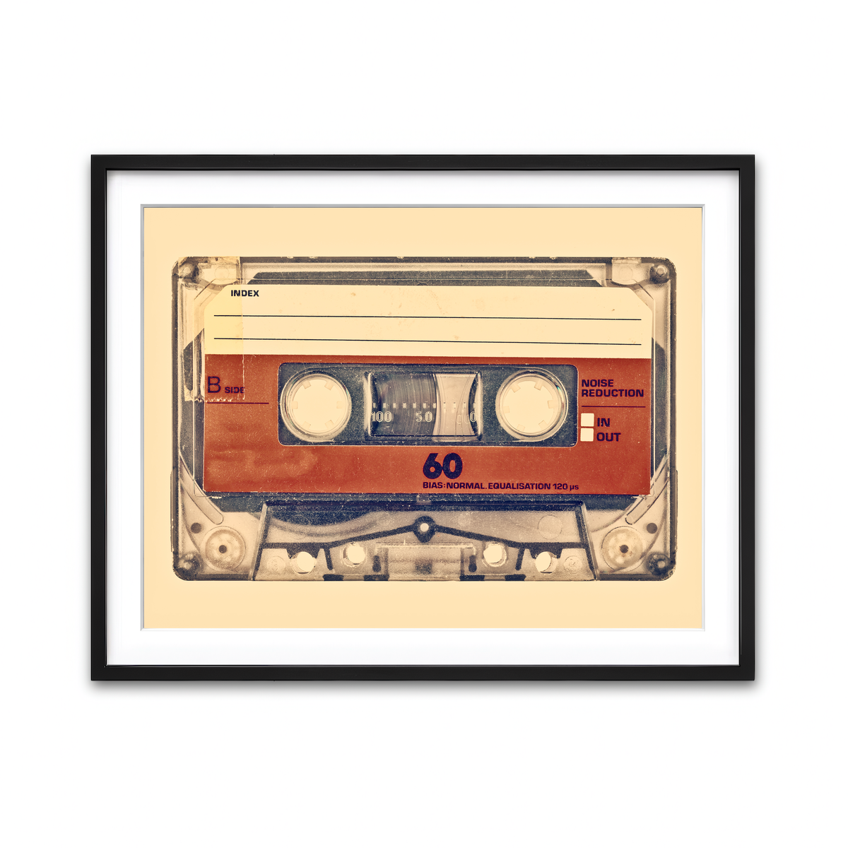 Framed Print 4x3 Black