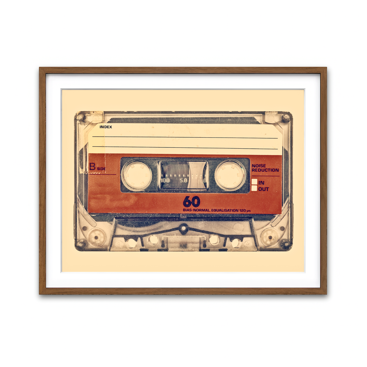 Framed Print 4x3 Walnut