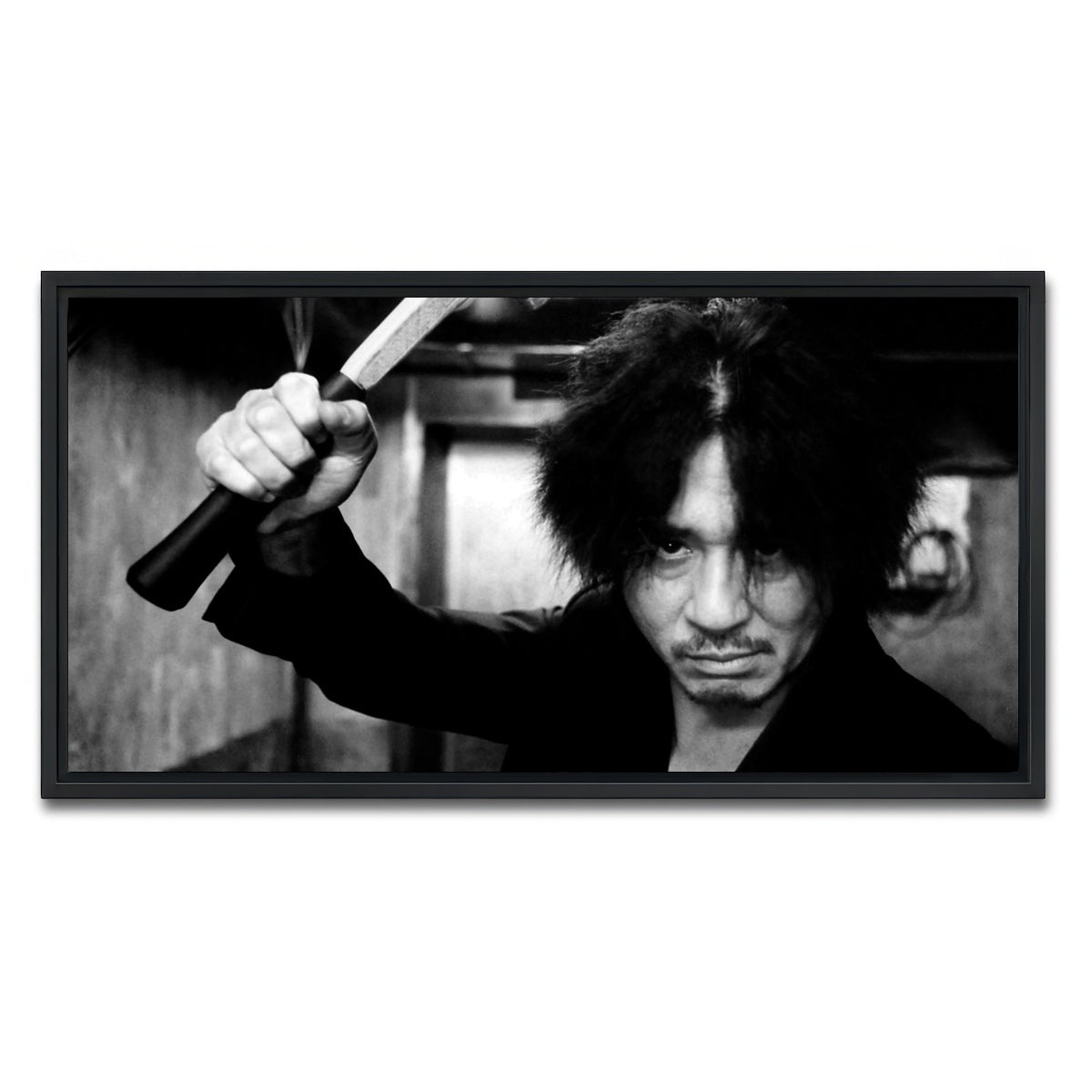 AUTO-MOCKUP WHITE | Oldboy | 1 Piece | Black Framed Canvas | group=2x1