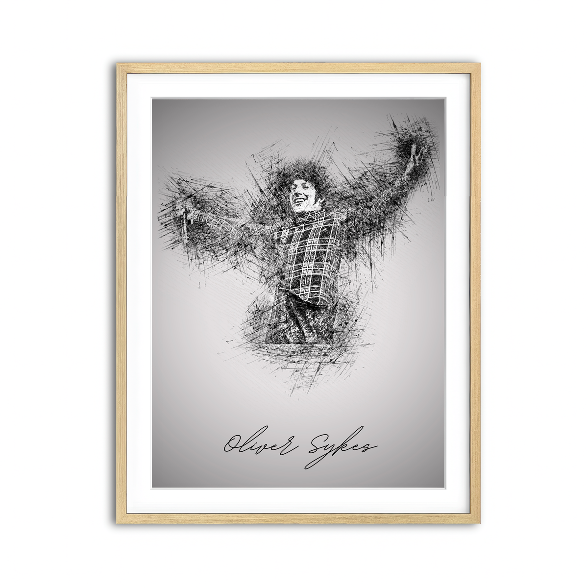 Framed Print 3x4 Natural