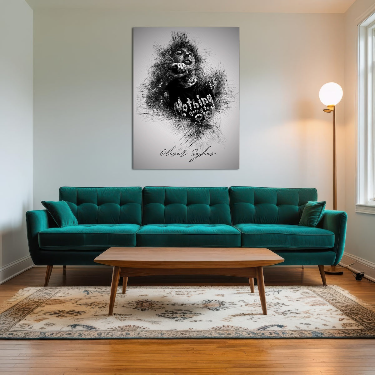 AUTO-MOCKUP ROOM | Oliver Sykes With Mic