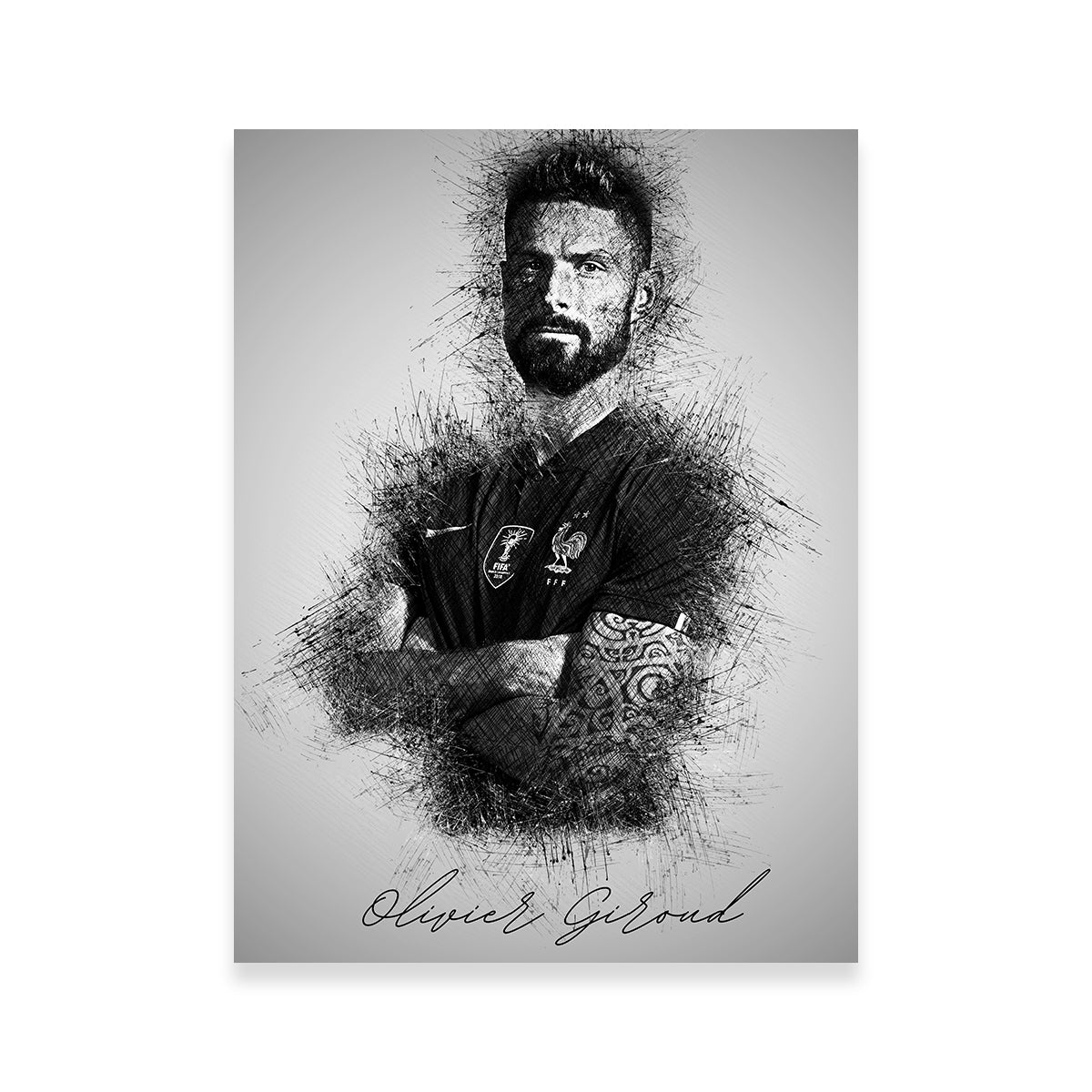 Olivier Giroud Wall Art