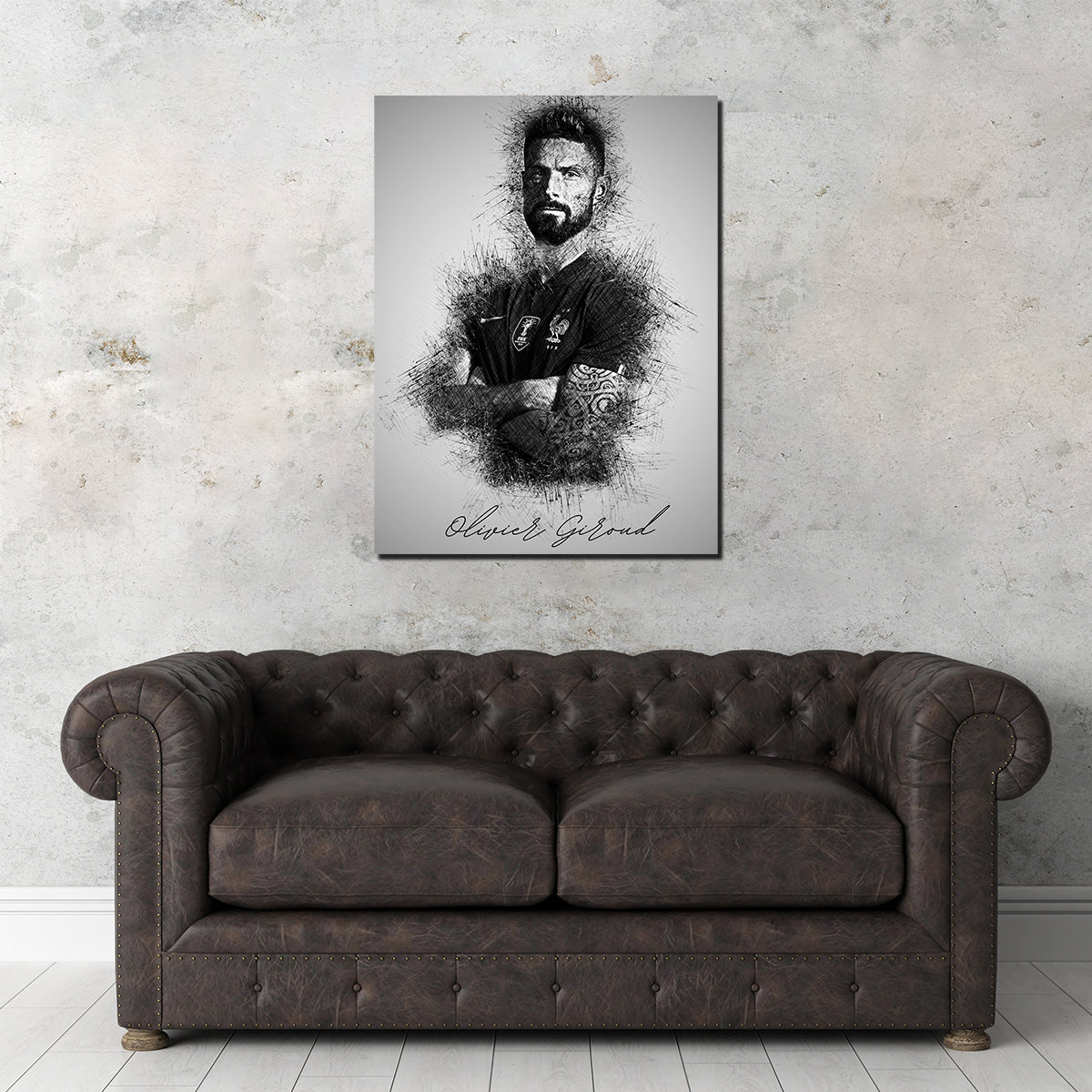 Olivier Giroud Wall Art