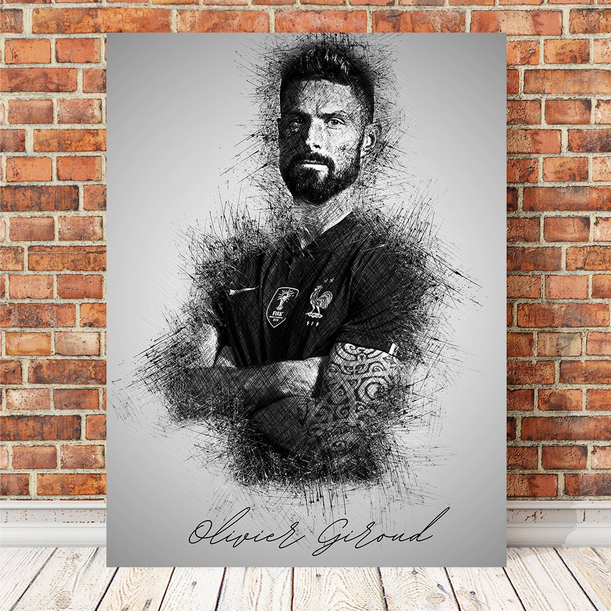 Olivier Giroud Wall Art