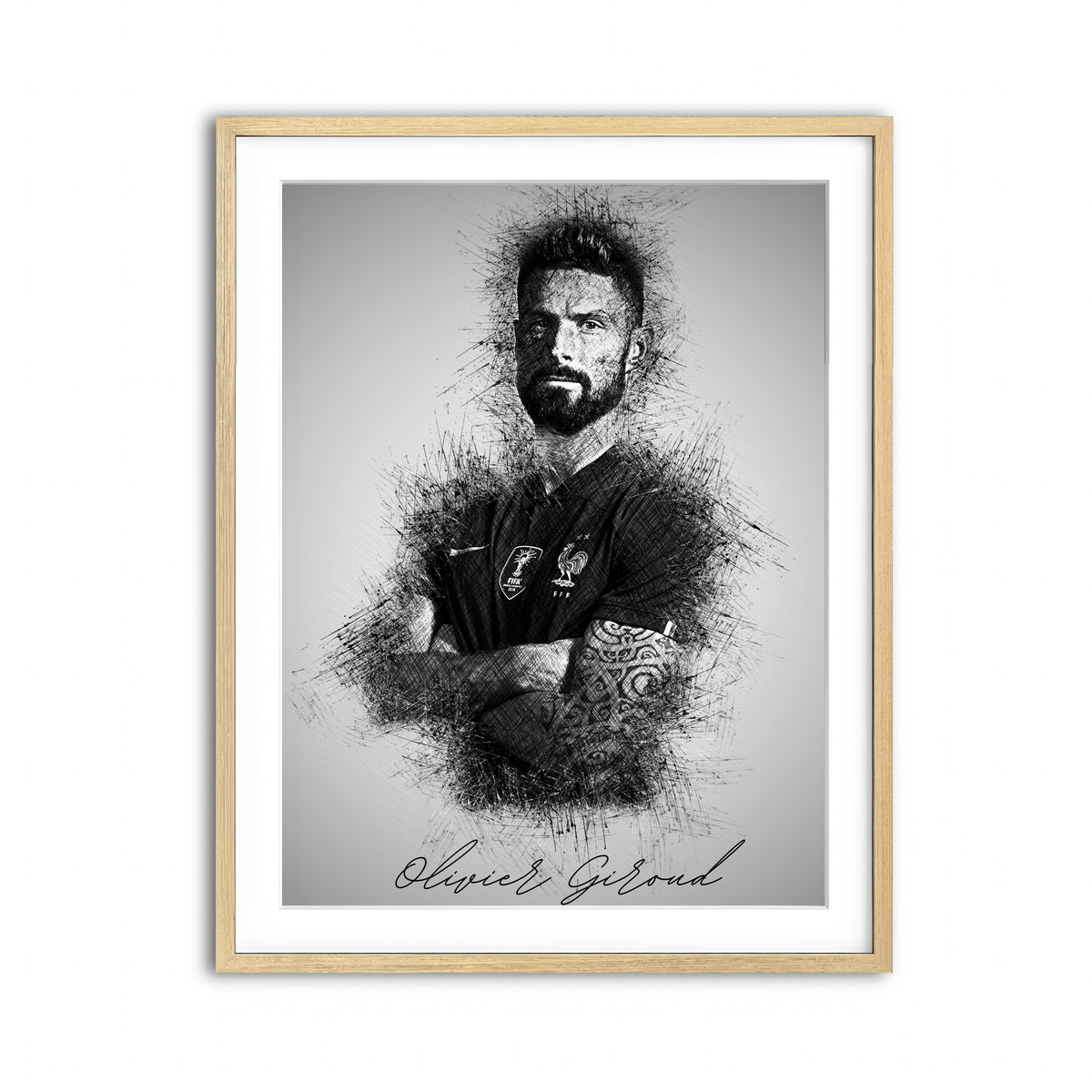 Framed Print 3x4 Natural