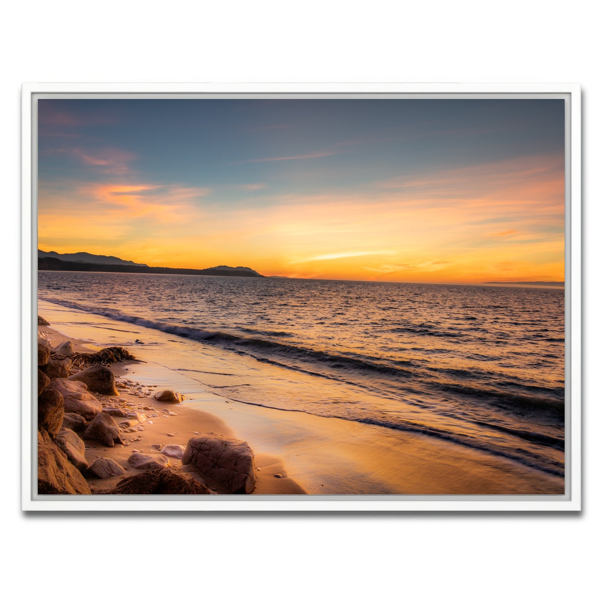 AUTO-MOCKUP WHITE | Olympic Sunset | 1 Piece | White Framed Canvas | group=4x3
