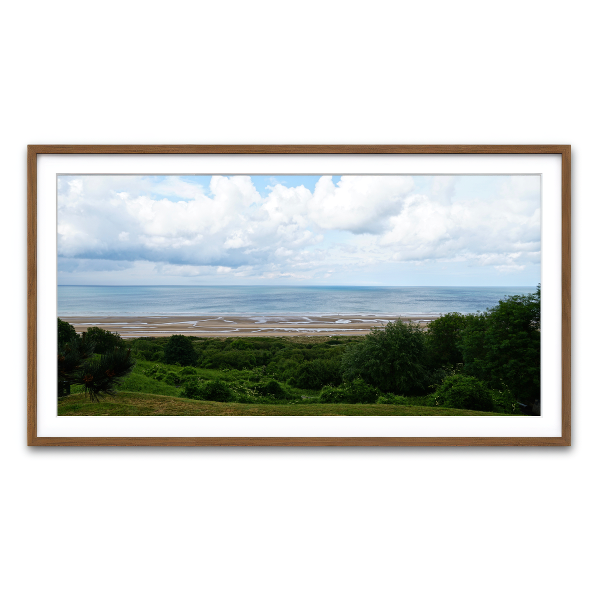 Framed Print 2x1 Walnut