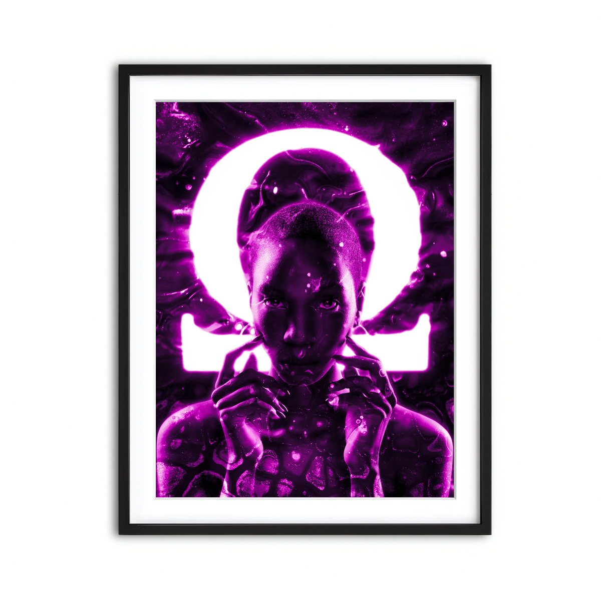 Framed Print 3x4 Black