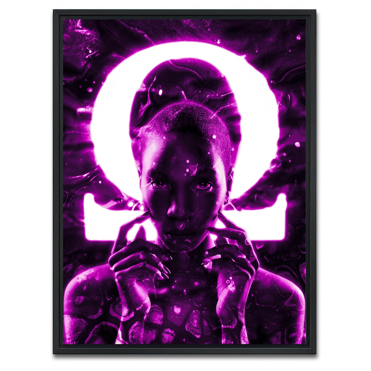 AUTO-MOCKUP WHITE | Omega | 1 Piece | Black Framed Canvas | group=3x4