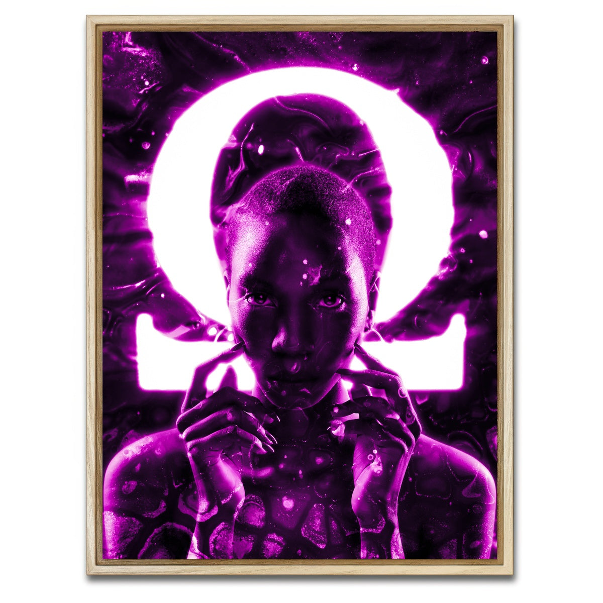 AUTO-MOCKUP WHITE | Omega | 1 Piece | Natural Framed Canvas | group=3x4