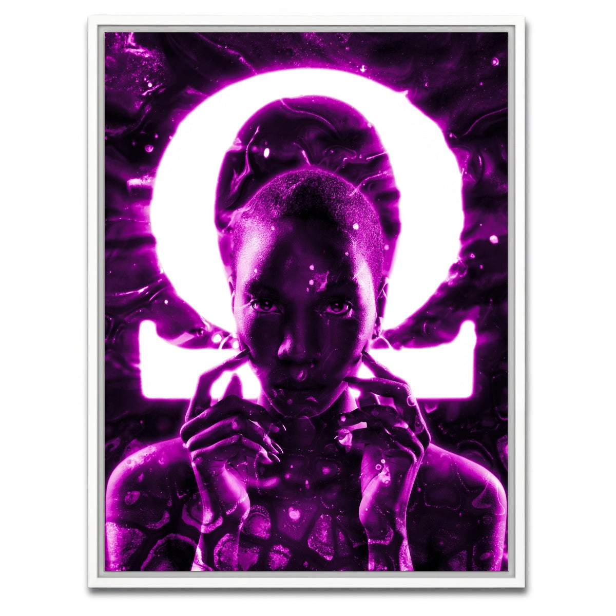 AUTO-MOCKUP WHITE | Omega | 1 Piece | White Framed Canvas | group=3x4