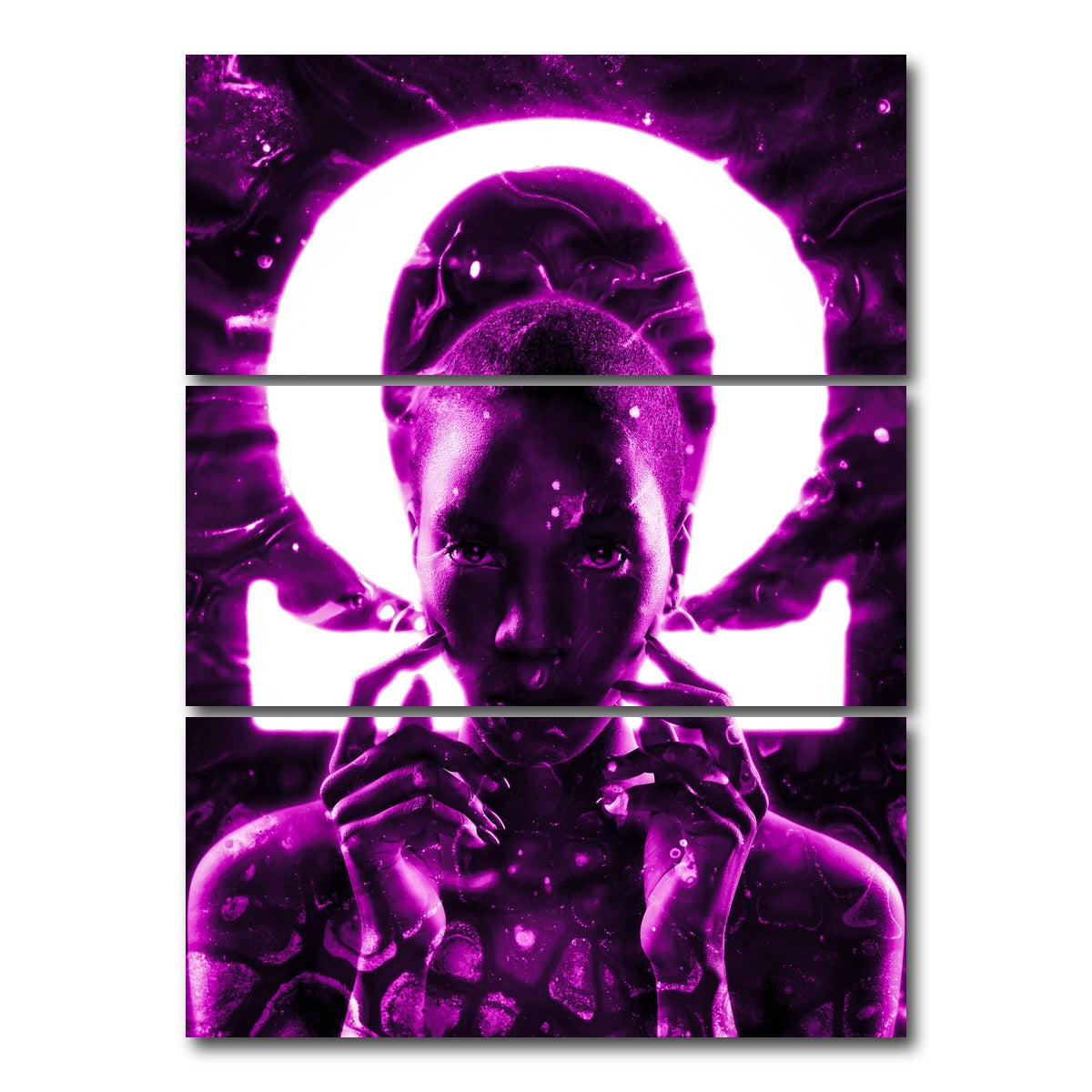 AUTO-MOCKUP WHITE | Omega | 3 Piece | Gallery Wrap Canvas | group=8x18_stacked