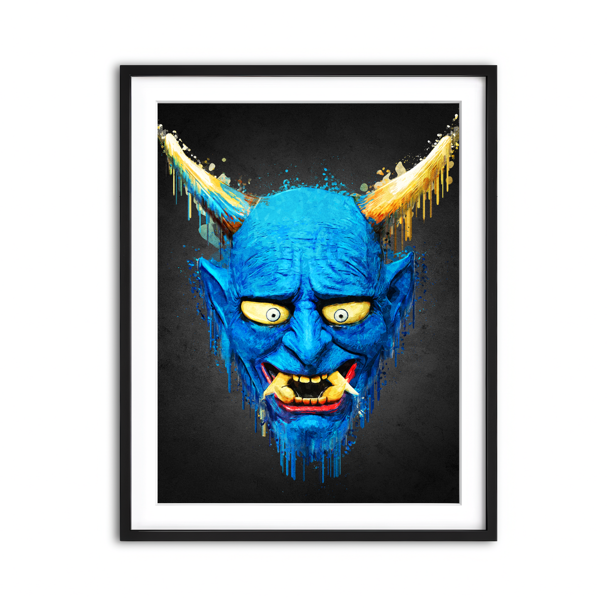 Framed Print 3x4 Black