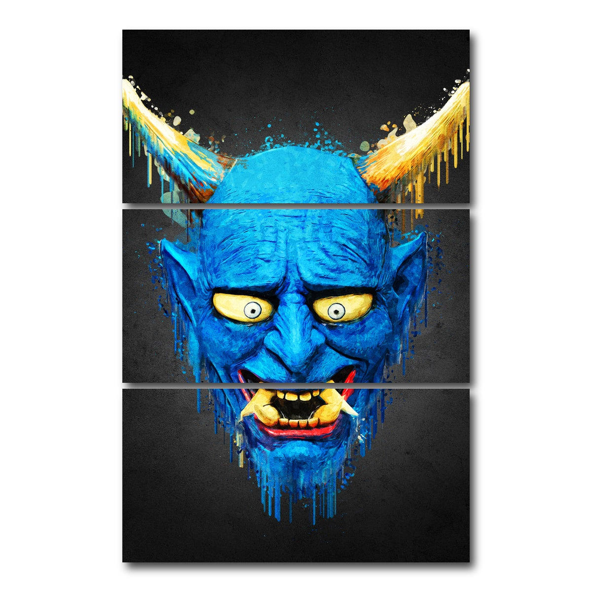 AUTO-MOCKUP WHITE | Omni Portrait | 3 Piece | Gallery Wrap Canvas | group=12x24_stacked