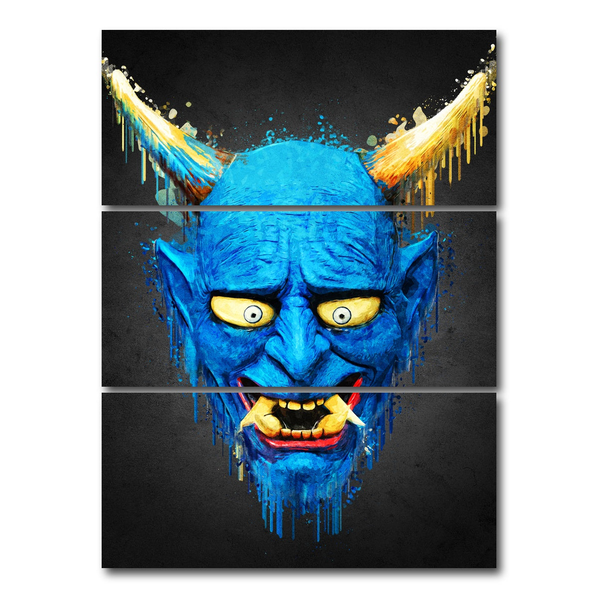 AUTO-MOCKUP WHITE | Omni Portrait | 3 Piece | Gallery Wrap Canvas | group=8x18_stacked