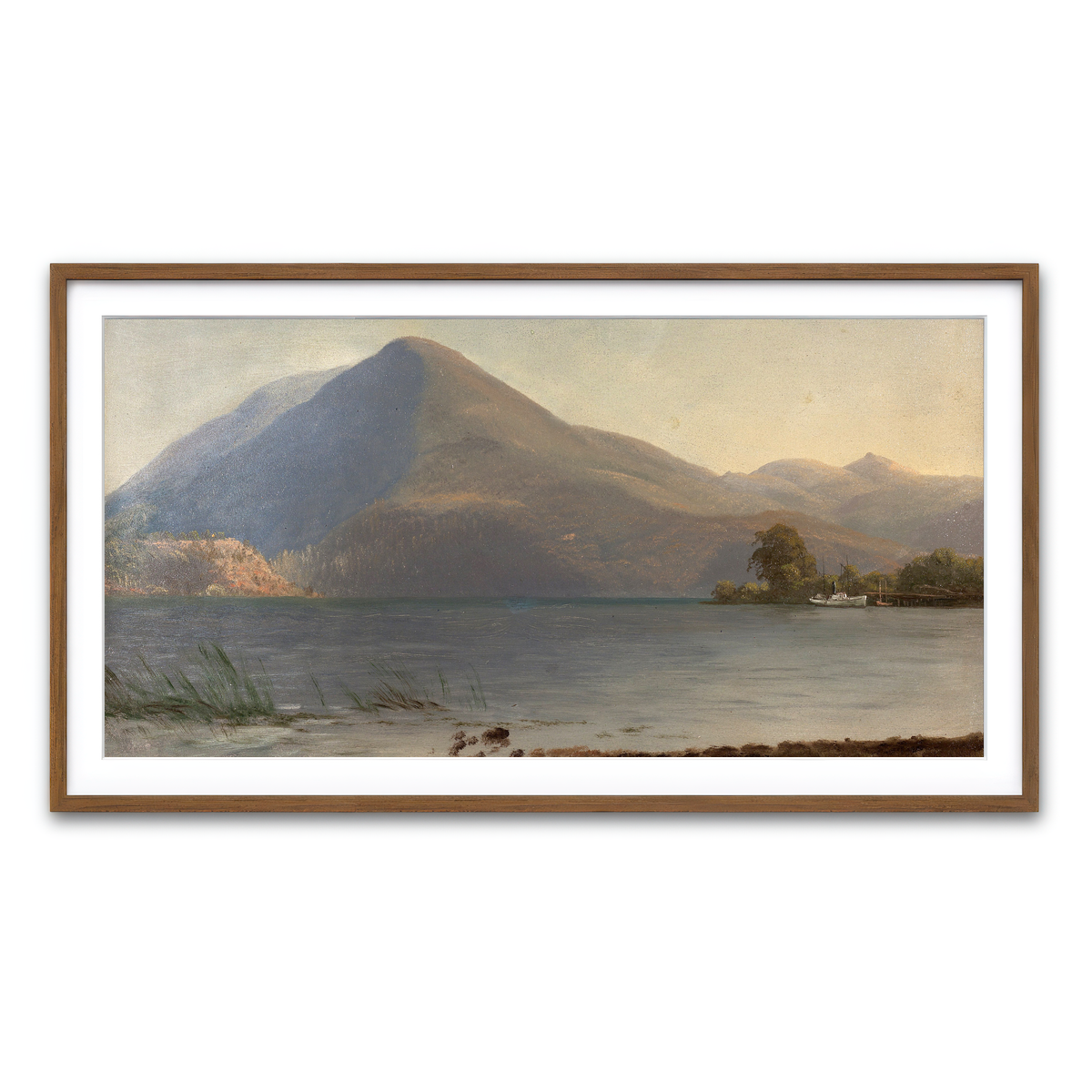 Framed Print 2x1 Walnut
