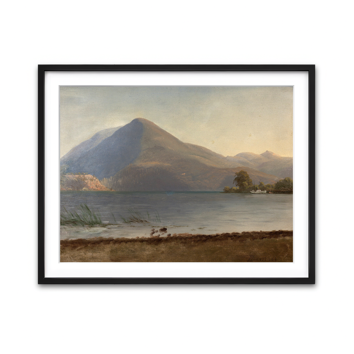 Framed Print 4x3 Black