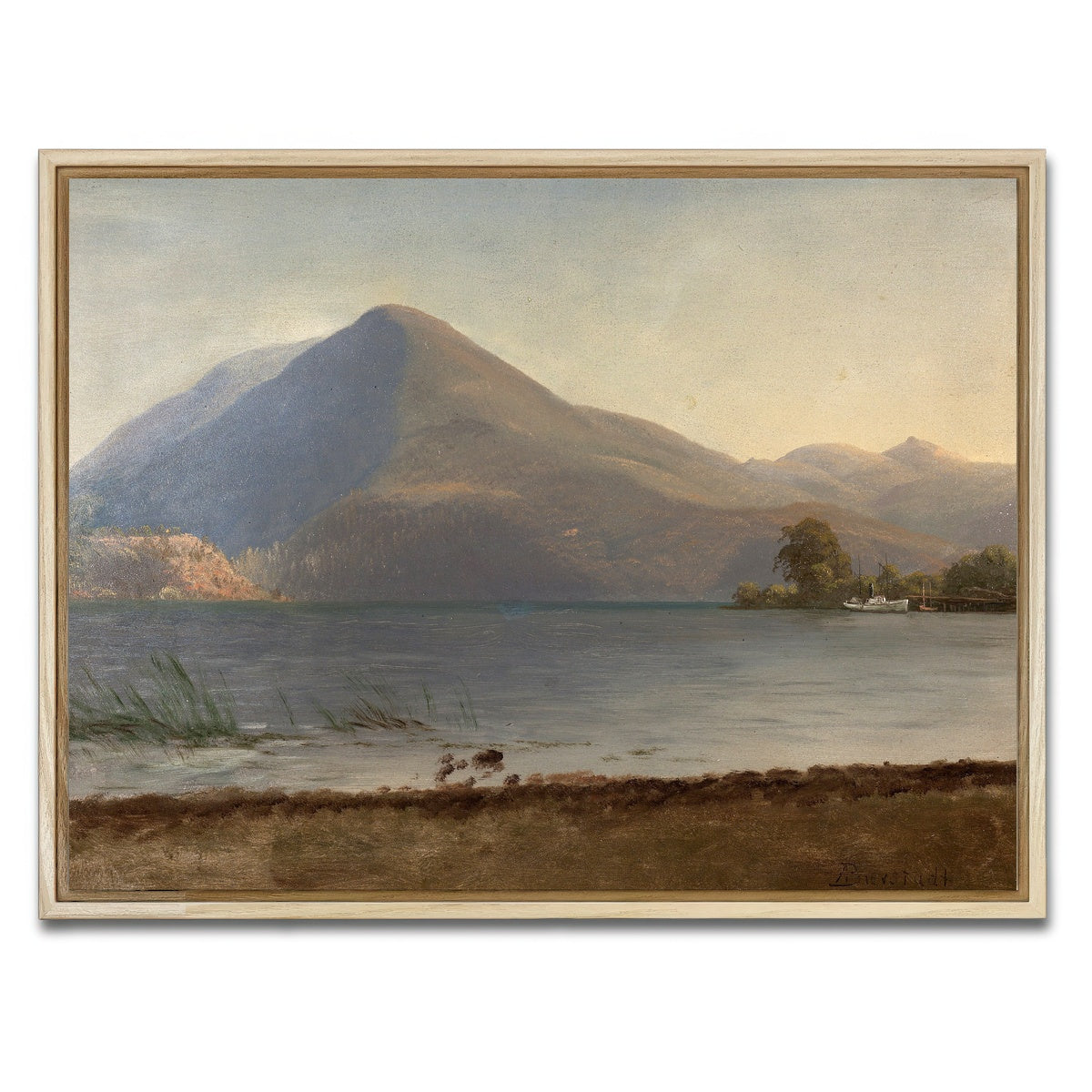 AUTO-MOCKUP WHITE | On the Hudson | 1 Piece | Natural Framed Canvas | group=4x3