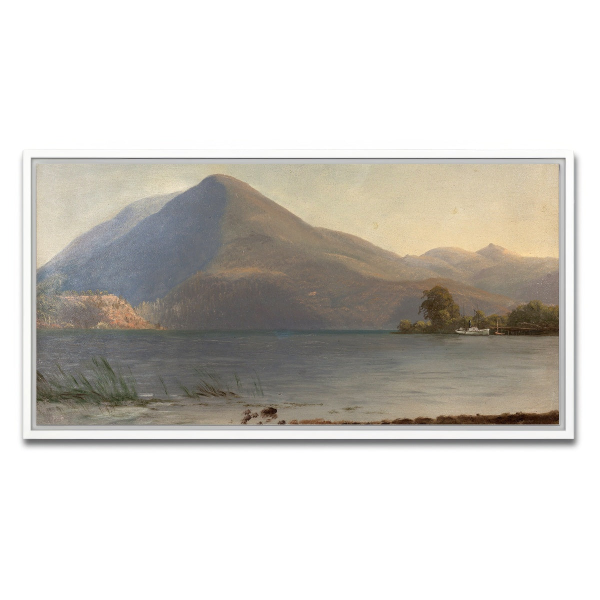 AUTO-MOCKUP WHITE | On the Hudson | 1 Piece | White Framed Canvas | group=2x1