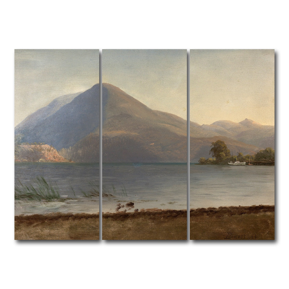 AUTO-MOCKUP WHITE | On the Hudson | 3 Piece | Gallery Wrap Canvas | group=8x18