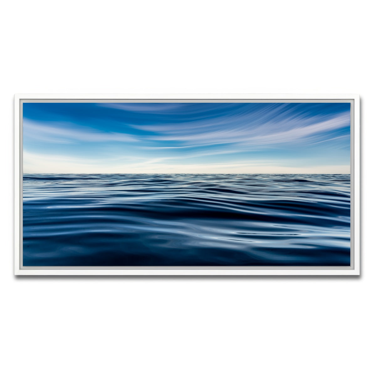 AUTO-MOCKUP WHITE | On the Water | 1 Piece | White Framed Canvas | group=2x1