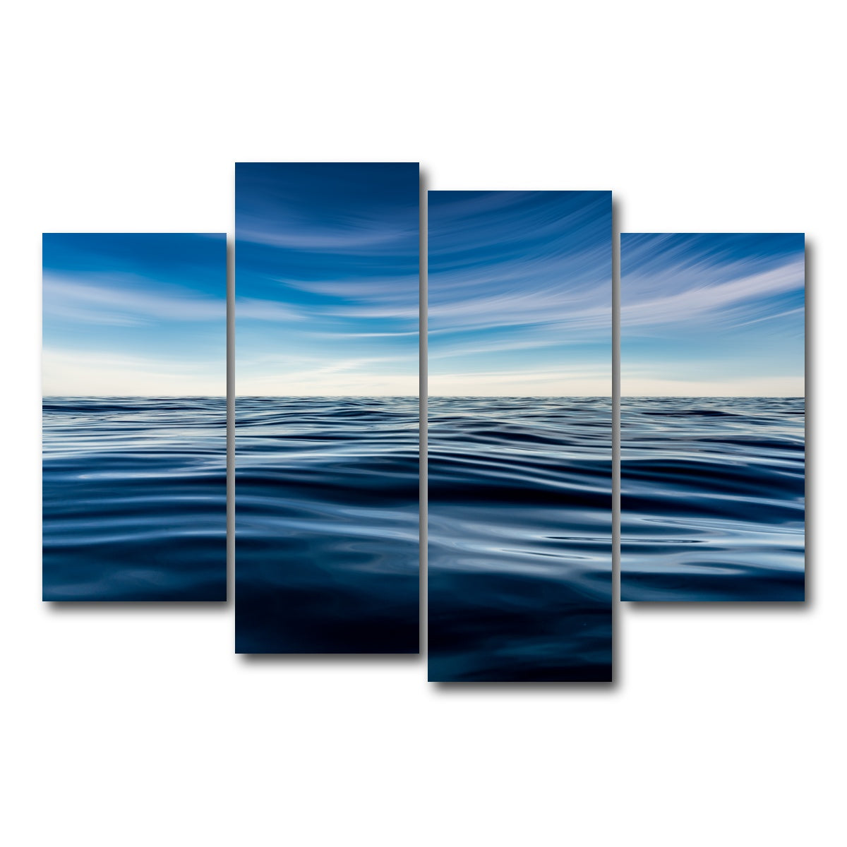 AUTO-MOCKUP WHITE | On the Water | 4 Piece | Gallery Wrap Canvas | group=4_short