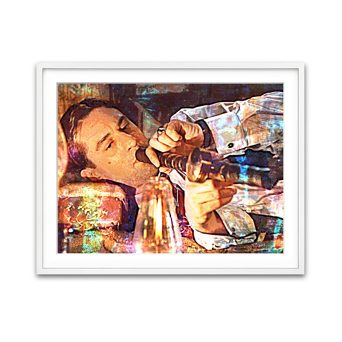 Framed Print 4x3 White