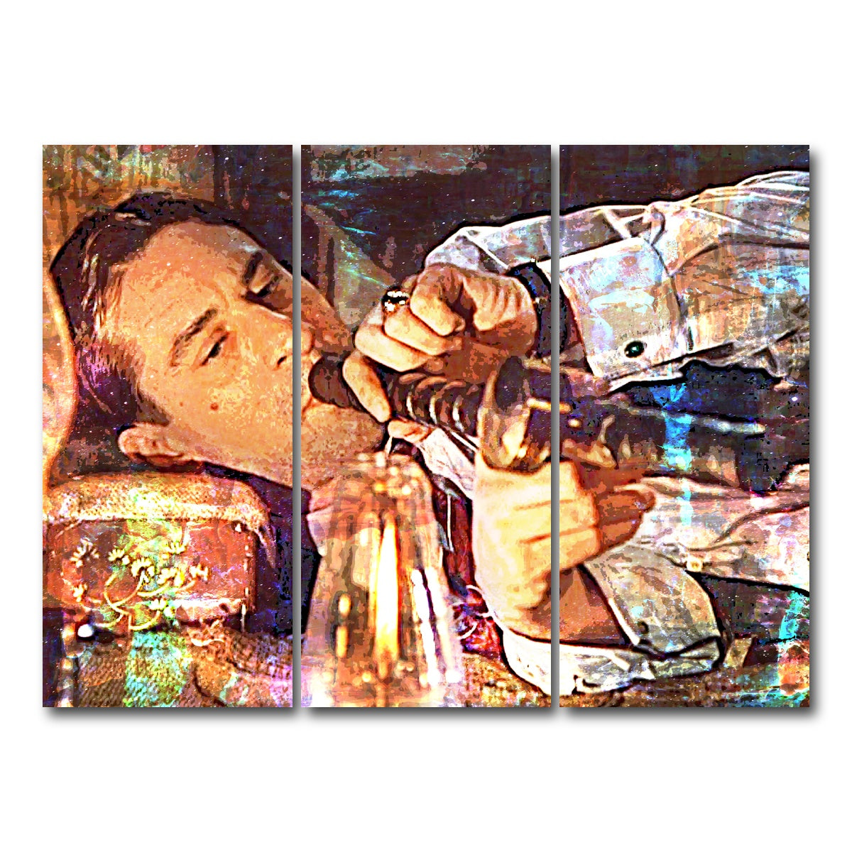 AUTO-MOCKUP WHITE | Once Upon A Time In America | 3 Piece | Gallery Wrap Canvas | group=8x18