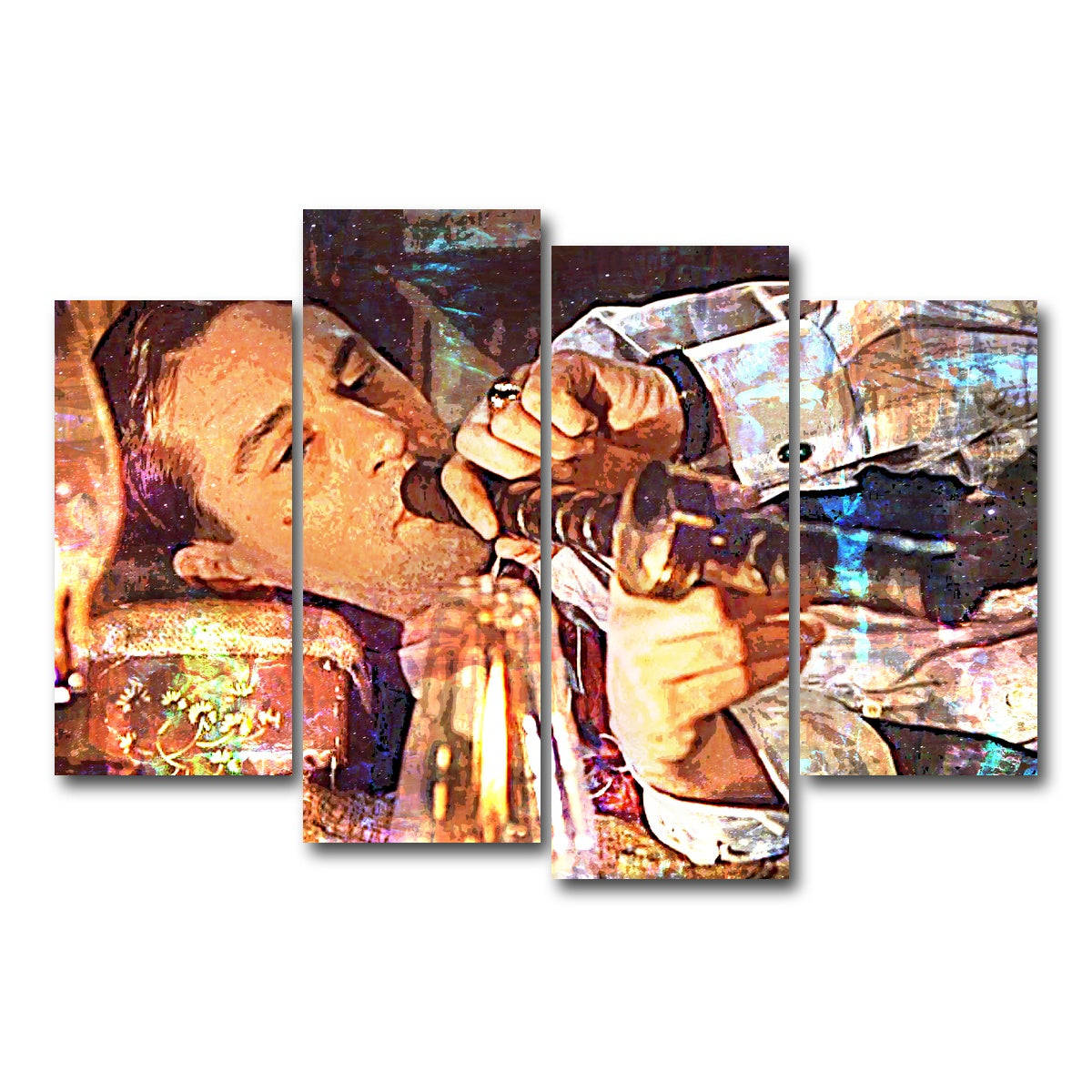 AUTO-MOCKUP WHITE | Once Upon A Time In America | 4 Piece | Gallery Wrap Canvas | group=4_short