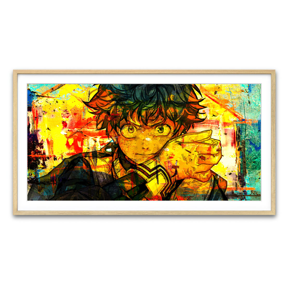 Framed Print 2x1 Natural