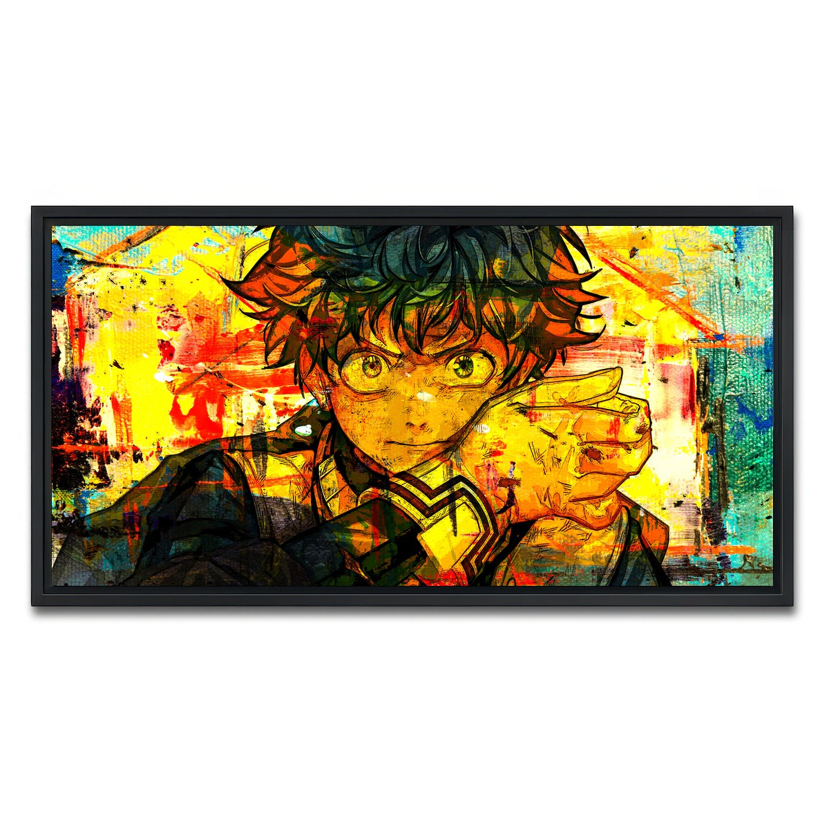 AUTO-MOCKUP WHITE | One For All | 1 Piece | Black Framed Canvas | group=2x1