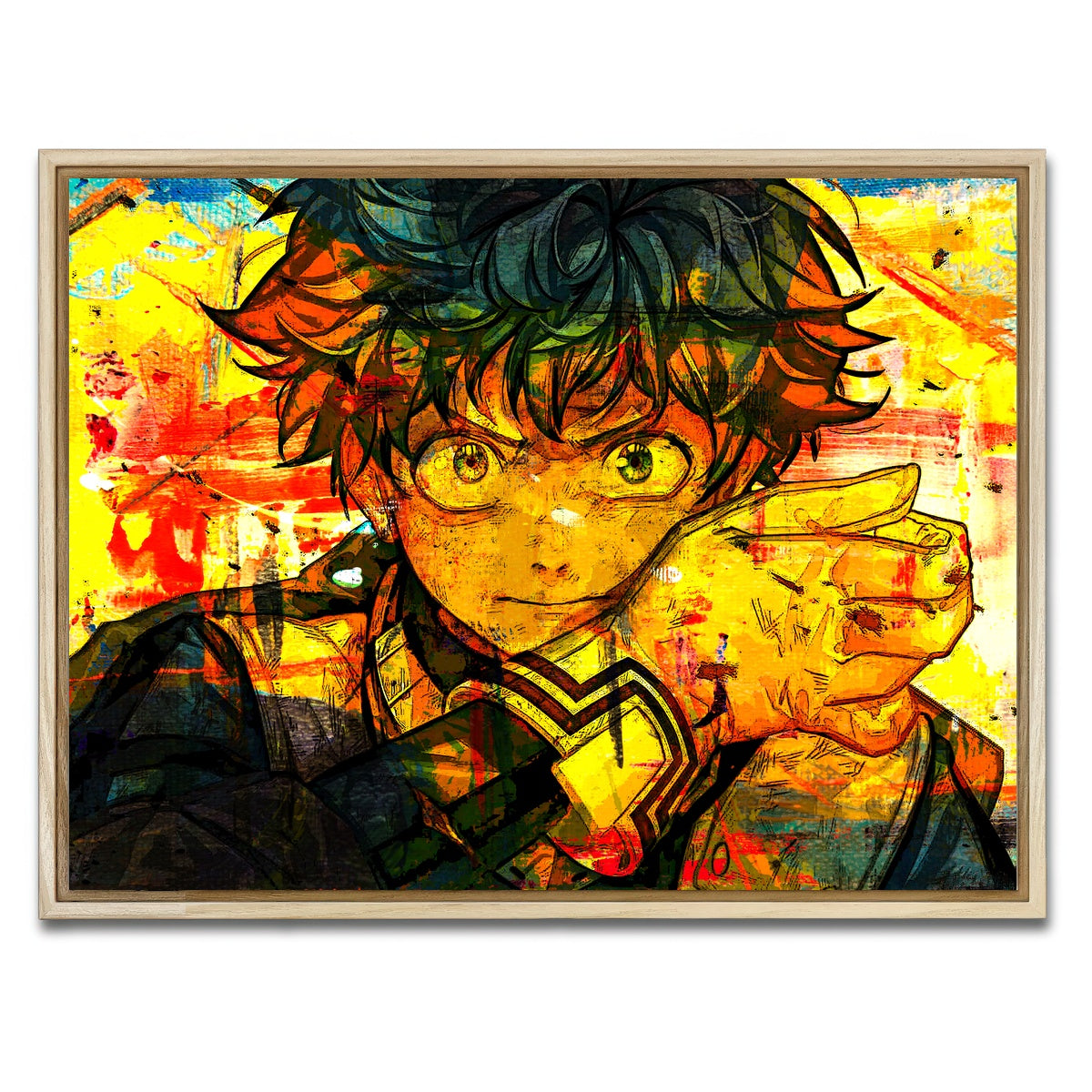 AUTO-MOCKUP WHITE | One For All | 1 Piece | Natural Framed Canvas | group=4x3